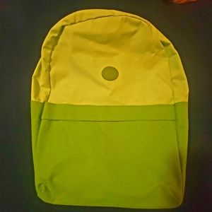 Cosplay Fin backpack with hood.